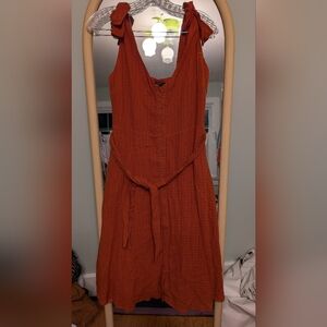 Frnch Alcathea Dress (Brick)